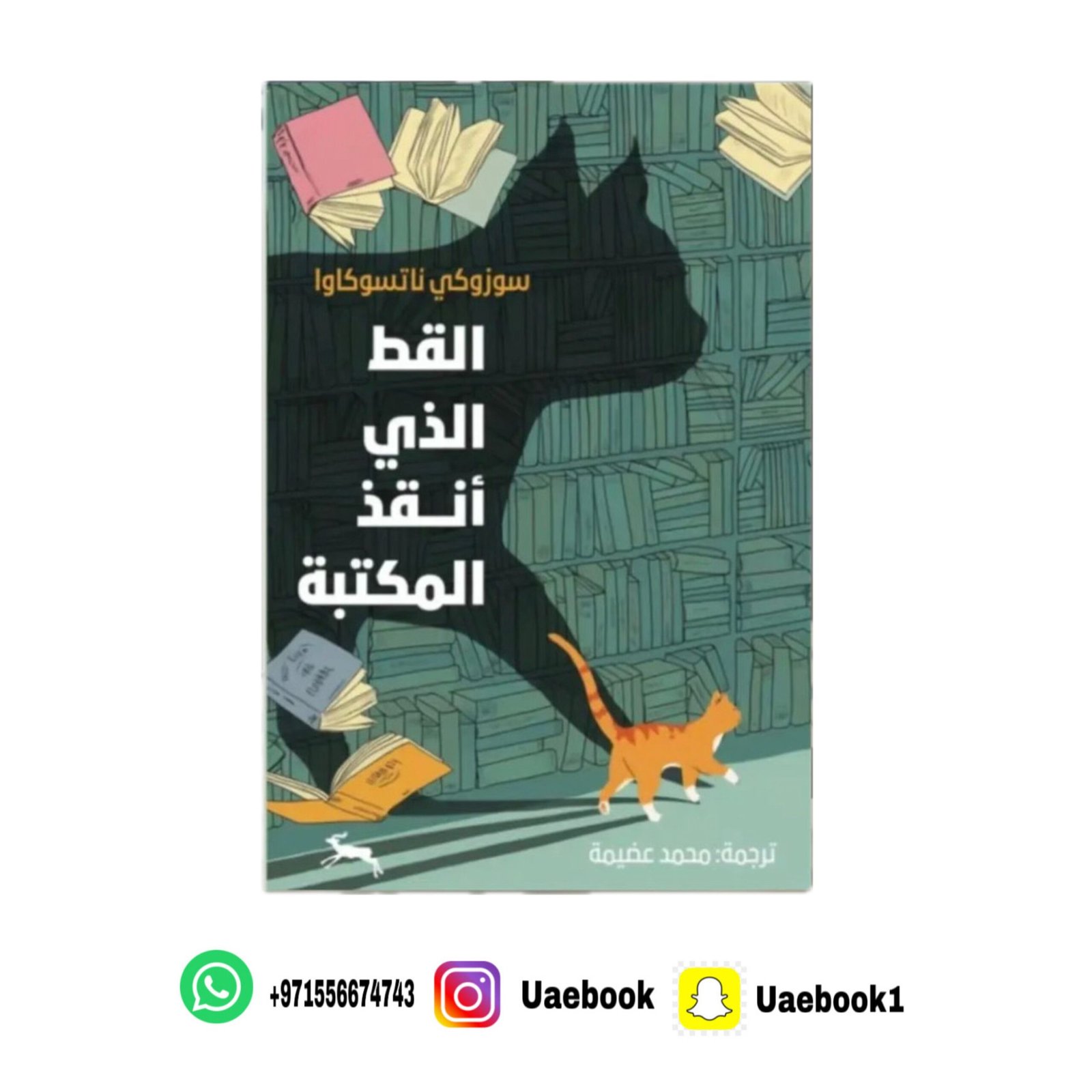 القط الذي أنقذ المكتبة